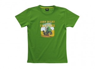 PÁNSKÉ TRIČKO JOHN DEERE TRACTORS, ZELENÉ